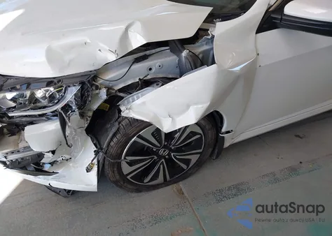 2017 Honda Civic Ex-L из США, поврежденный, VIN 19XFC1F76HE022731